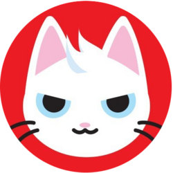 cat in a dogs worldLOGO